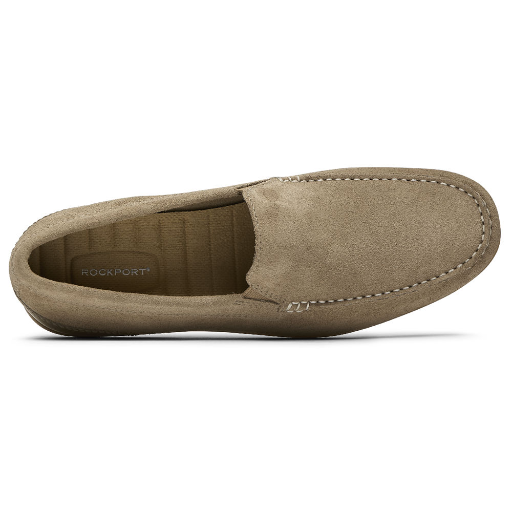 Rockport Mens Malcom Venetian - Slip-On Olive - TWY271549